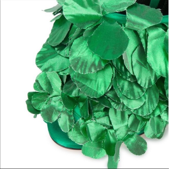 🦚 MARCO DE VINCENZO Clustered Leaf 110 Sandals 🦚 - Picture 6 of 6